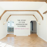 the story of our herringbone flooring