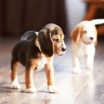 puppies on floor